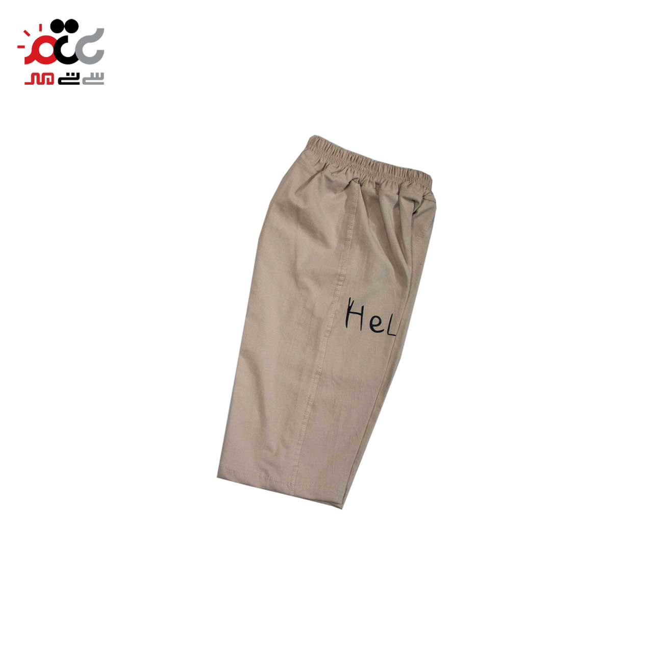 ست تیشرت و شلوارک بچگانه کرم طرح حیوانات مدل HeLLO سایز 45