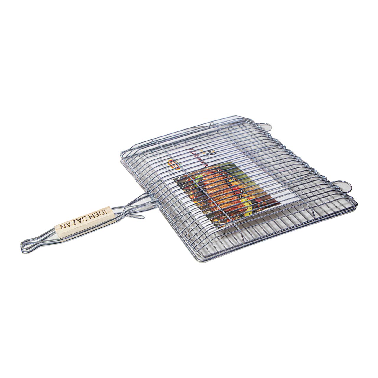 توری کباب پز فلزی ایده سازان مدل چالدار