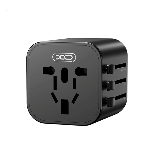 تبدیل برق 3 به 2 XO مدل XO-WL28 - مشکی