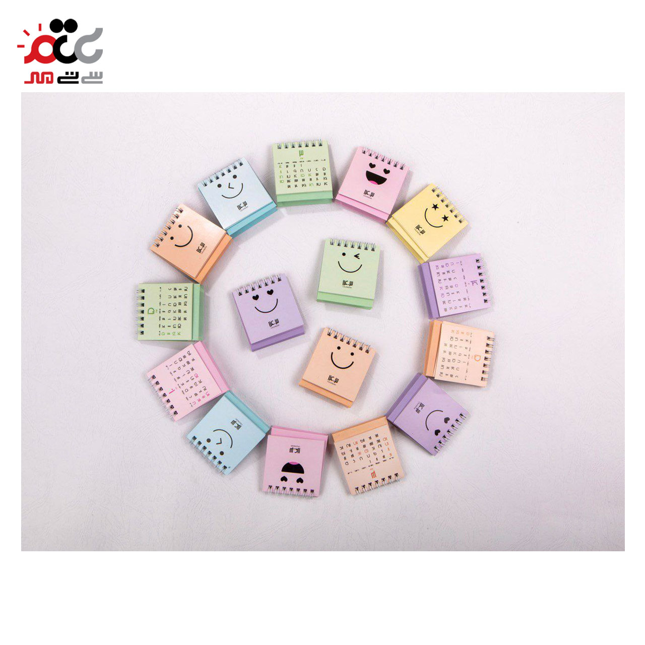 تقویم رومیزی 1403 طرح ایموجی