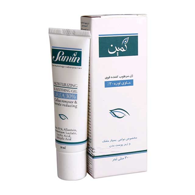 ژل مرطوب کننده قوی حاوی اوره 30 درصد ثمین 30 میلی لیتری