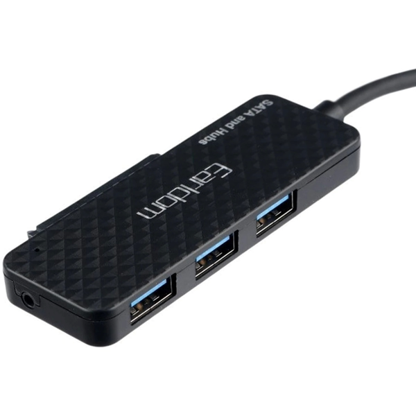 تبدیل هارد Earldom USB 3.0 & Type-C To Sata مدل ET-W37 - مشکی