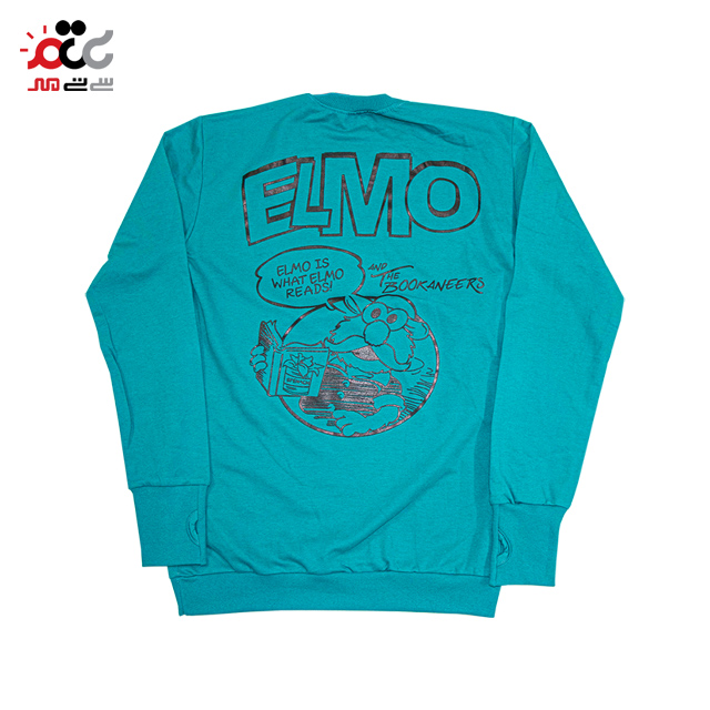 بلوز آستین دار طرح ELMo مدل انگشتی کد22