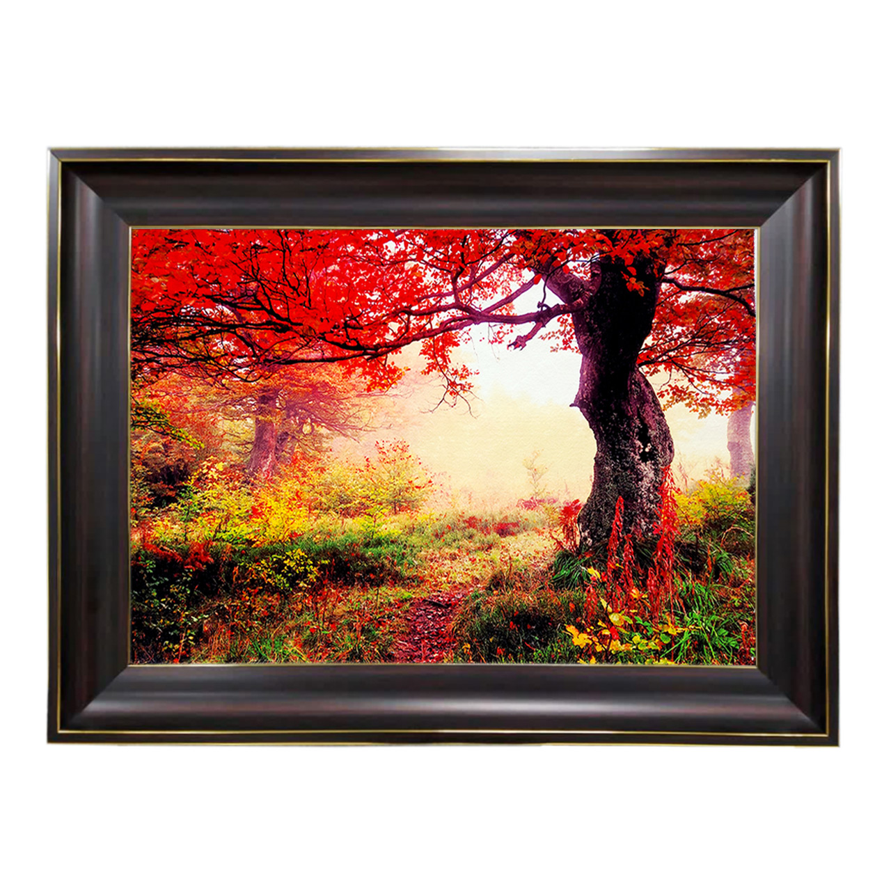 تابلو فرش چاپی طرح منظره کد 10176 سایز 60×40 سانتی متری