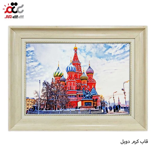 تابلو فرش طرح روسیه کد 10279 سایز 70×50 سانتی متری