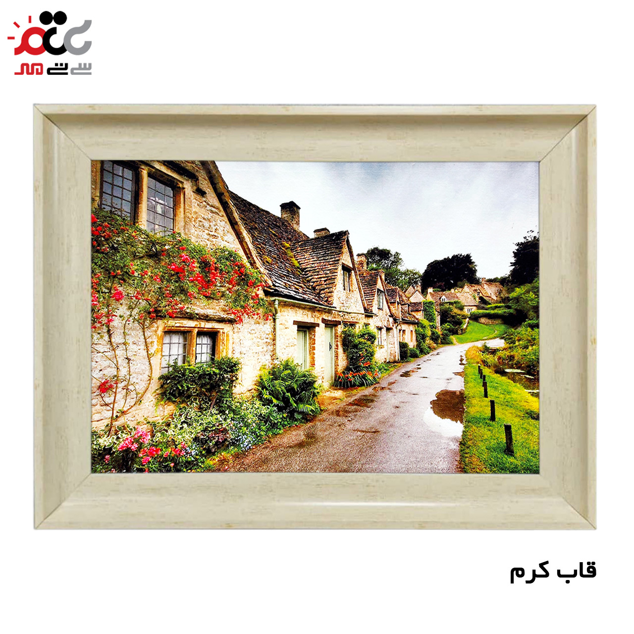 تابلو فرش چاپی طرح جاده کد 10002 سایز 60×40 سانتی متری