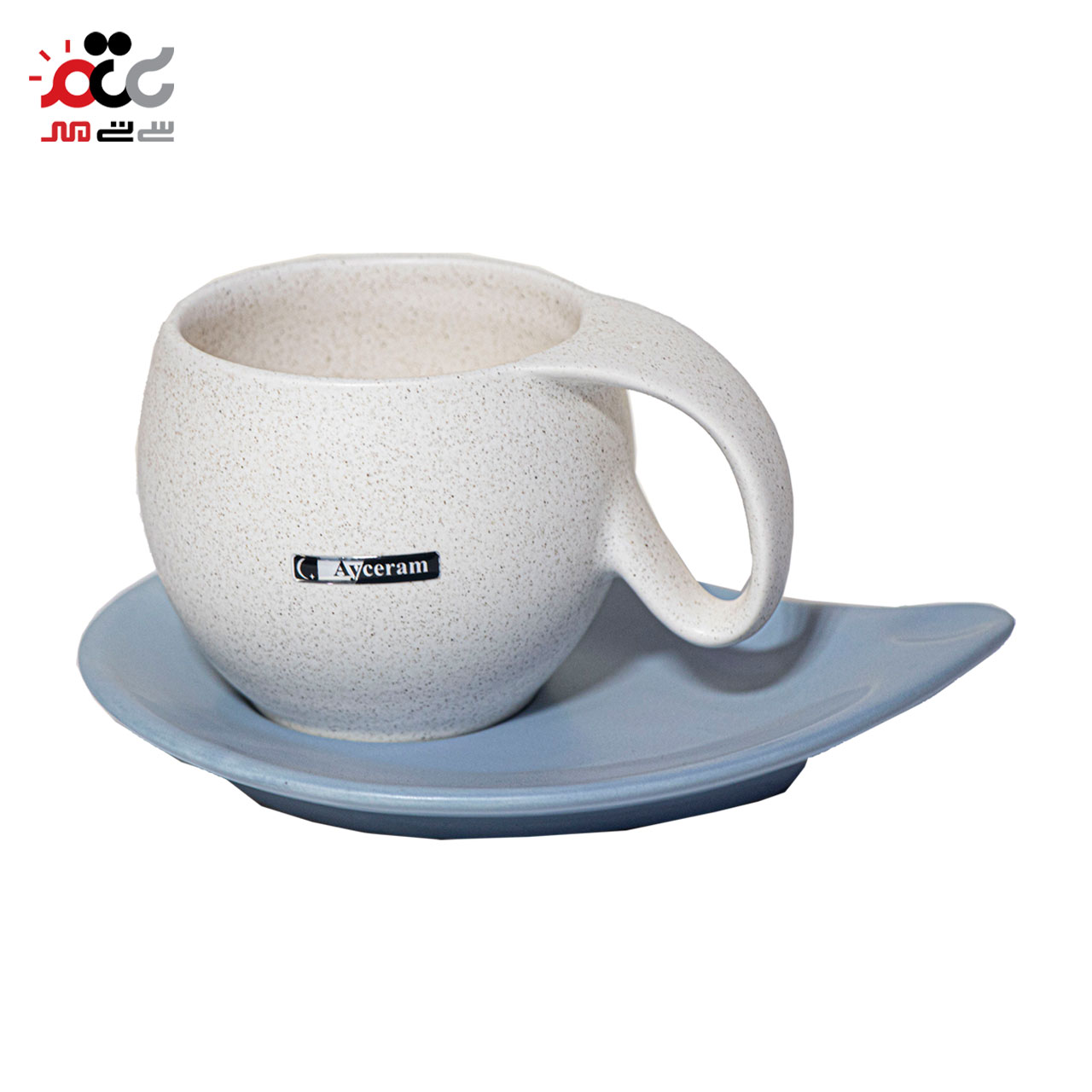 ست فنجان و نعلبکی سرامیکی آیسرام 