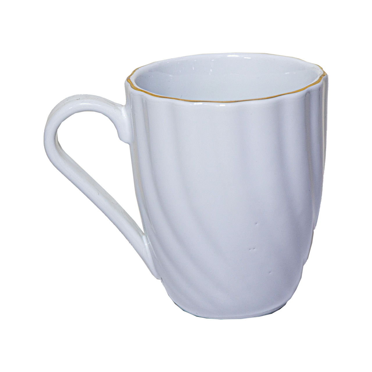 ماگ سرامیکی مدل لب طلا