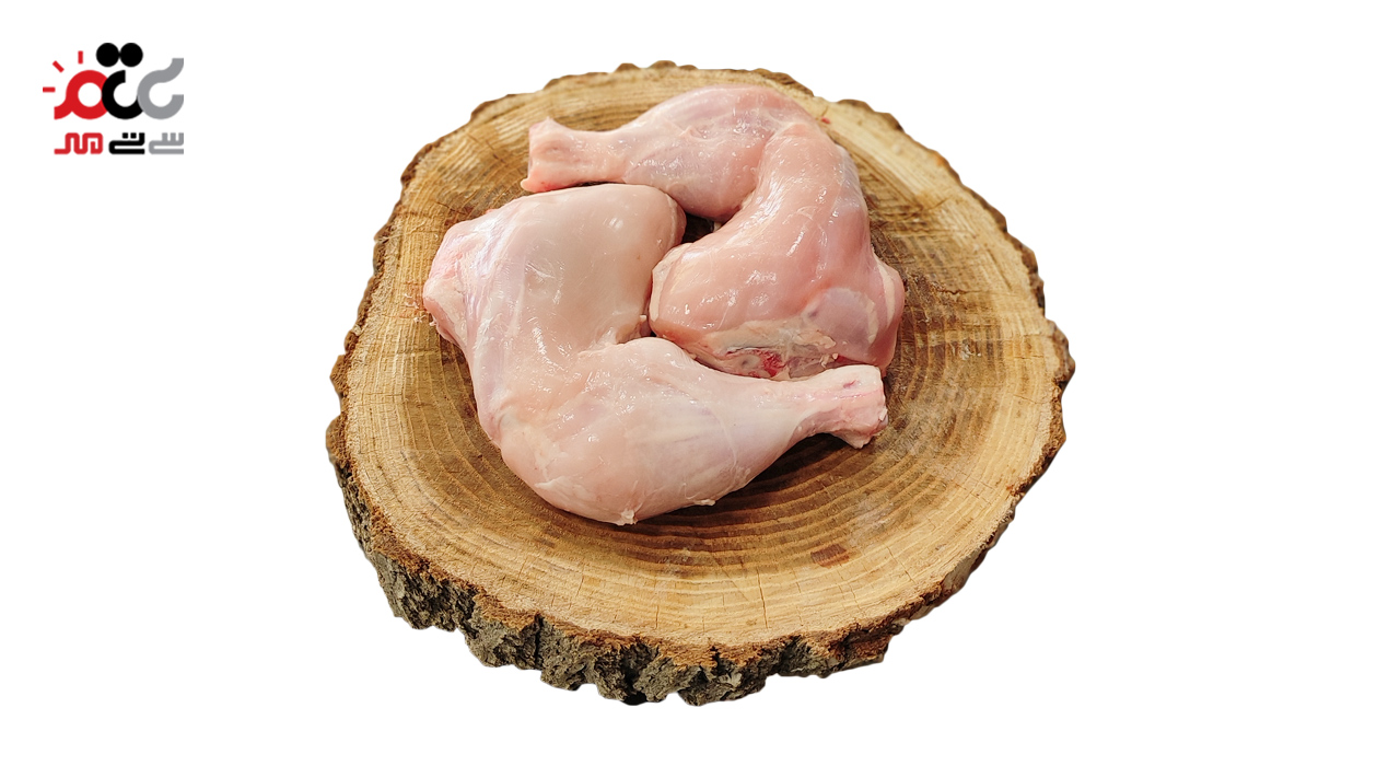 ران با پوست مرغ شمال رتبه A مقدار 1000 گرمی