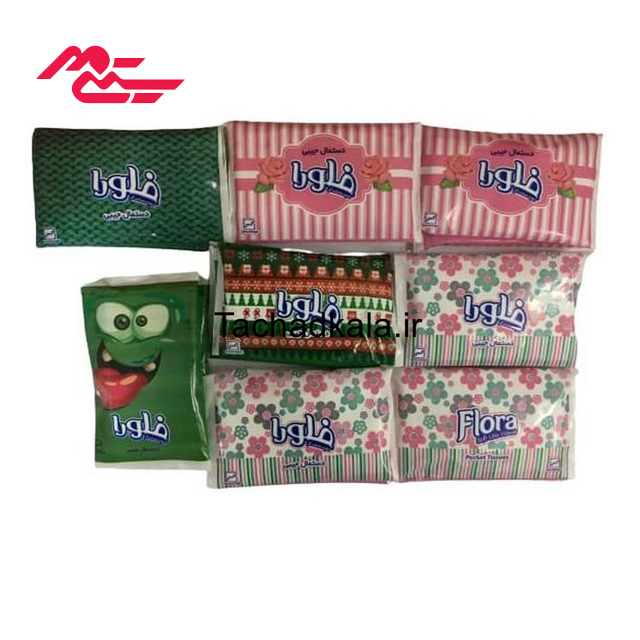 دستمال جیبی فلورا یک عددی