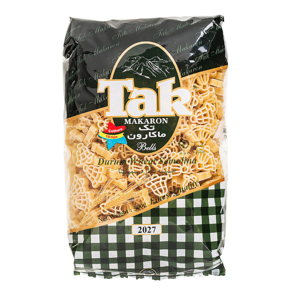 ماکارونی فرمی زنگوله ای تک ماکارون 500 گرمی