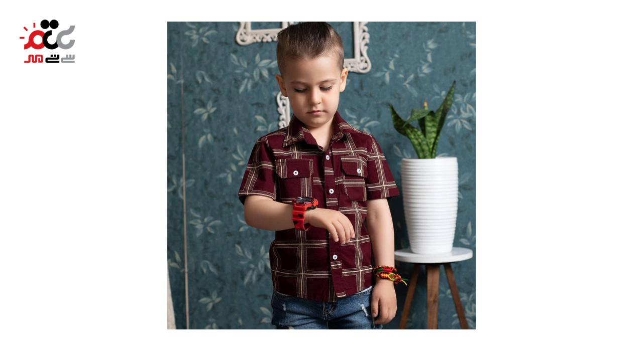 پیراهن پسرانه مدل چهارخونه کد 218