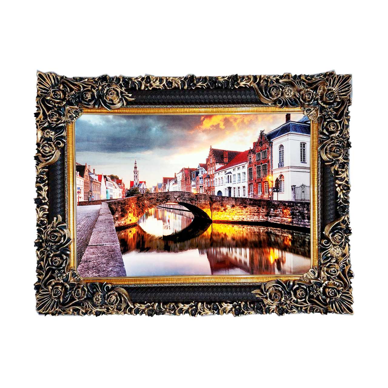 تابلو فرش با زیبا ترین قاب