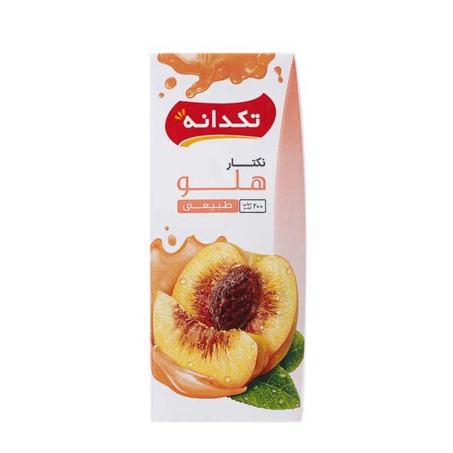 نکتار هلو تکدانه 200 میلی لیتری