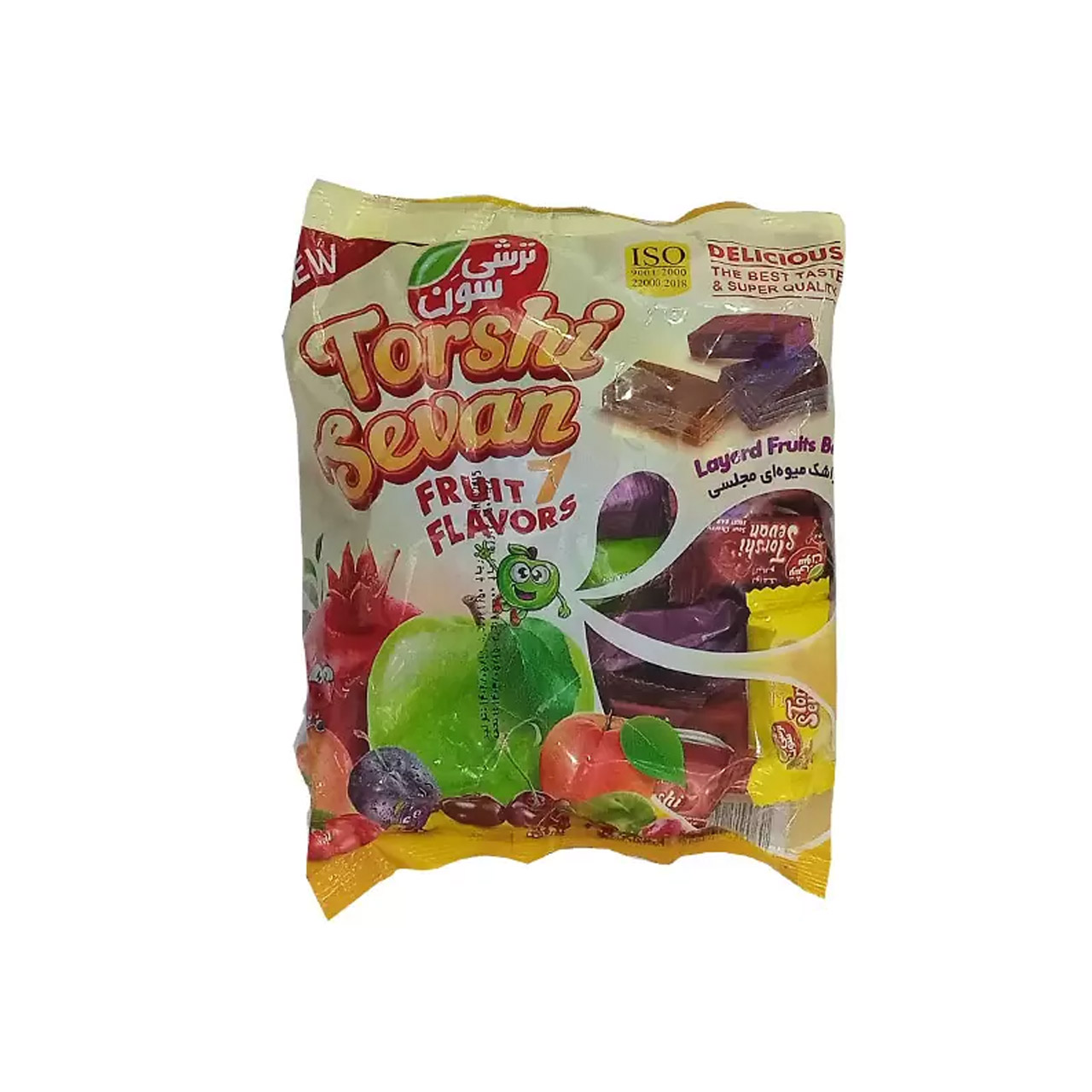 لواشک 5 لایه میوه ای ترشی سون فله 1000 گرمی