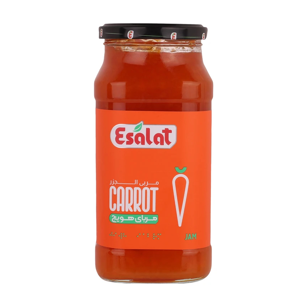 قیمت مربا هویج شیشه ای اصالت 750 گرمی