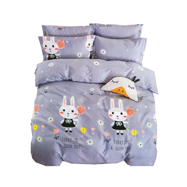 سرویس روتختی دو نفره کارینا 6 تکه مدل Rabbit B