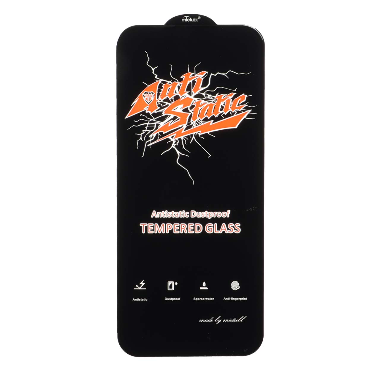 محافظ صفحه نمایش شیشه ای Honor X7b - Full Cover Anti Static Mietubl (بدون پک) - مشکی