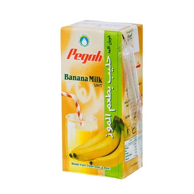 شیر موز فرادما 2.5 درصد چربی پگاه 200 میلی لیتری