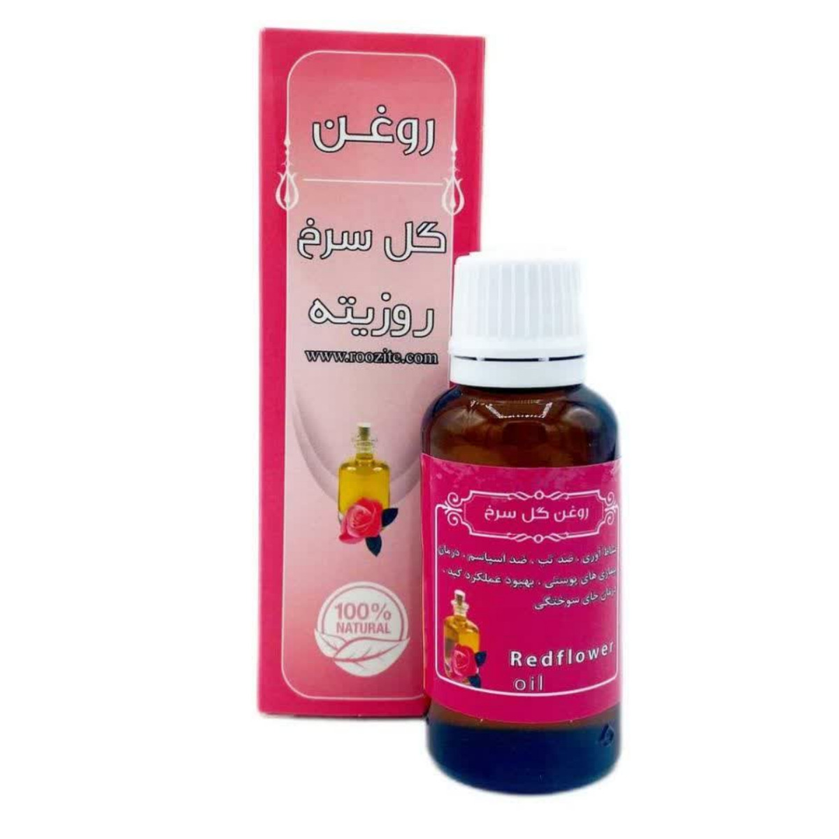 روغن گلسرخ روزی پاک 30 میلی لیتری