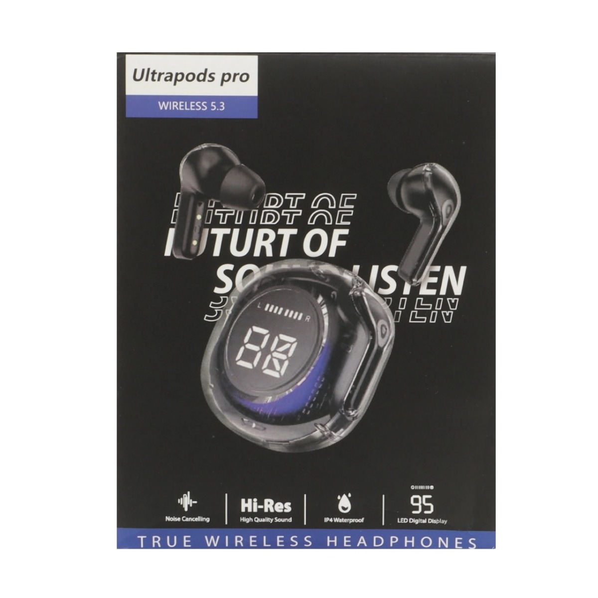 ایرفون بی سیم مدل Ultrapods Pro - مشکی (پک ضعیف)