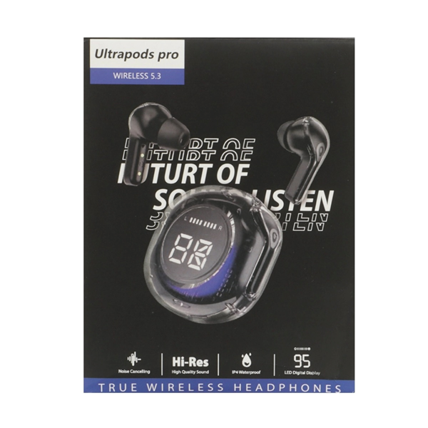 ایرفون بی سیم مدل Ultrapods Pro - مشکی (پک ضعیف)