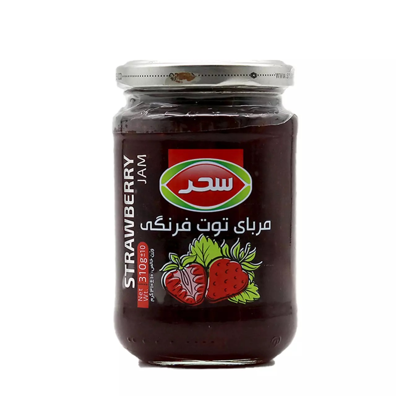 مربای توت فرنگی سحر 310 گرمی