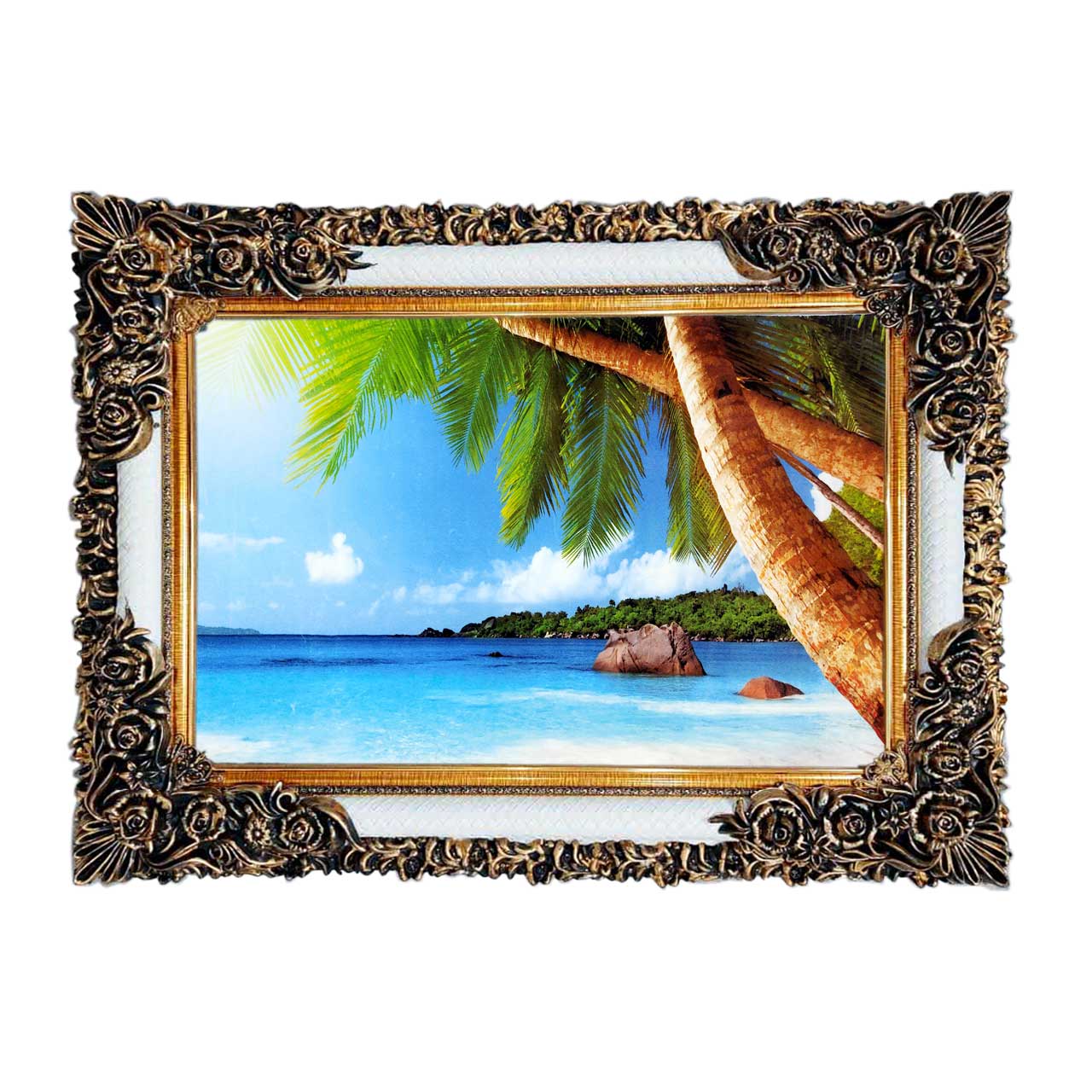 تابلو فرش با زیبا ترین قاب