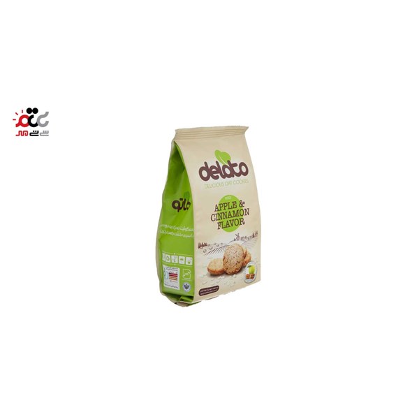 کوکی جو دوسر حاوی سیب دارچین دلاتو 150 گرمی