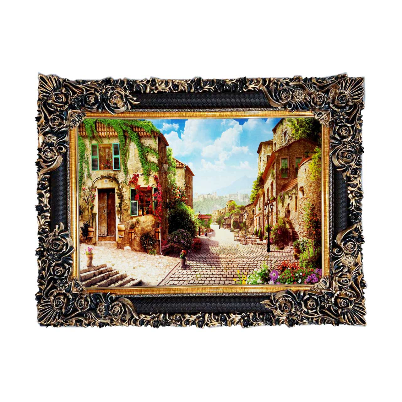 تابلو فرش با زیبا ترین قاب