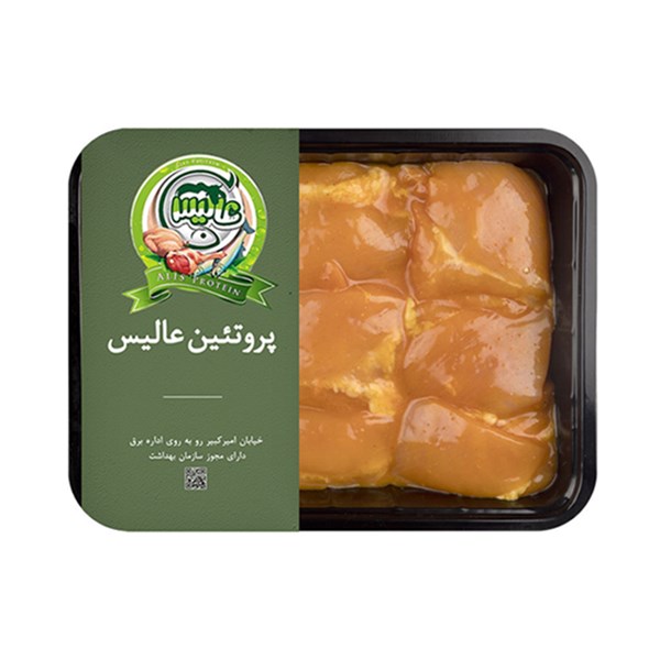 فیله ران زعفرانی مرغ شمال رتبه A مقدار 500 گرمی
