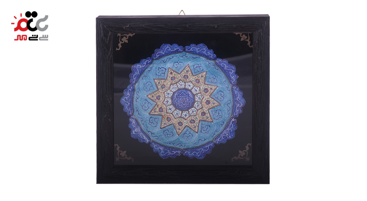 قاب بشقاب میناکاری سایز 20 کد 1567