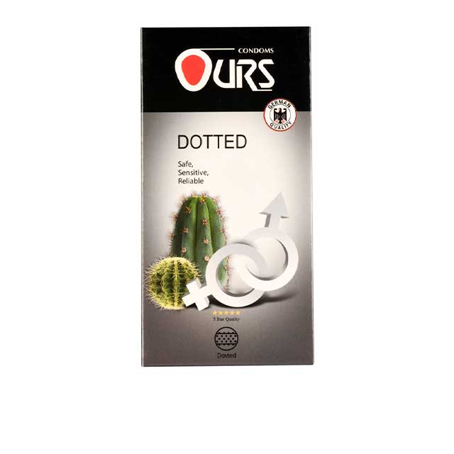 کاندوم خاردار اورز مدل Dotted بسته 12 عددی