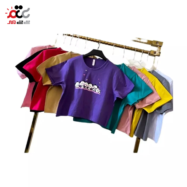 کراپ زنانه نخ پنبه کد ۲۰۶