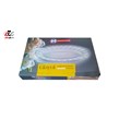  دیس شیشه بزرگ بلور اصفهان مدل گلایل مجموعه 2 عددی 