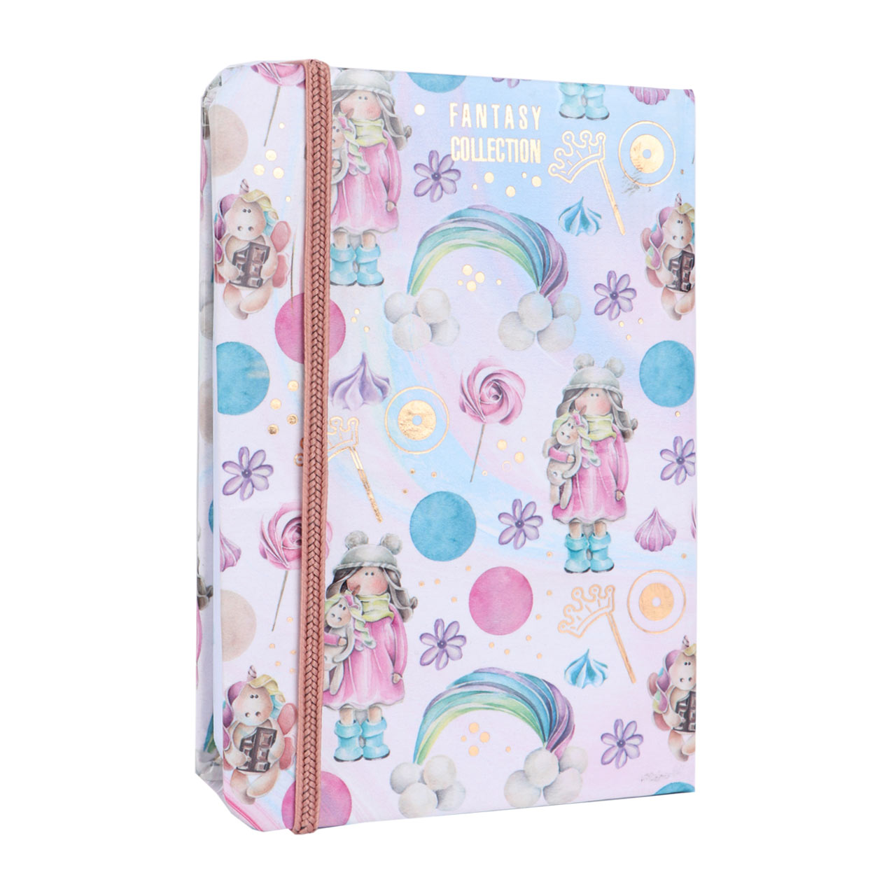 دفتر یادداشت کینگ طرح فانتزی 80 برگ سایز کوچک