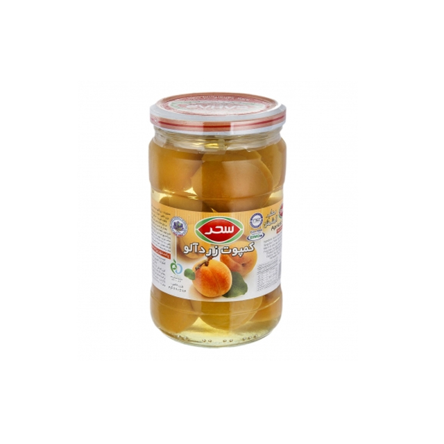 کمپوت زرد آلو سحر 670 گرمی