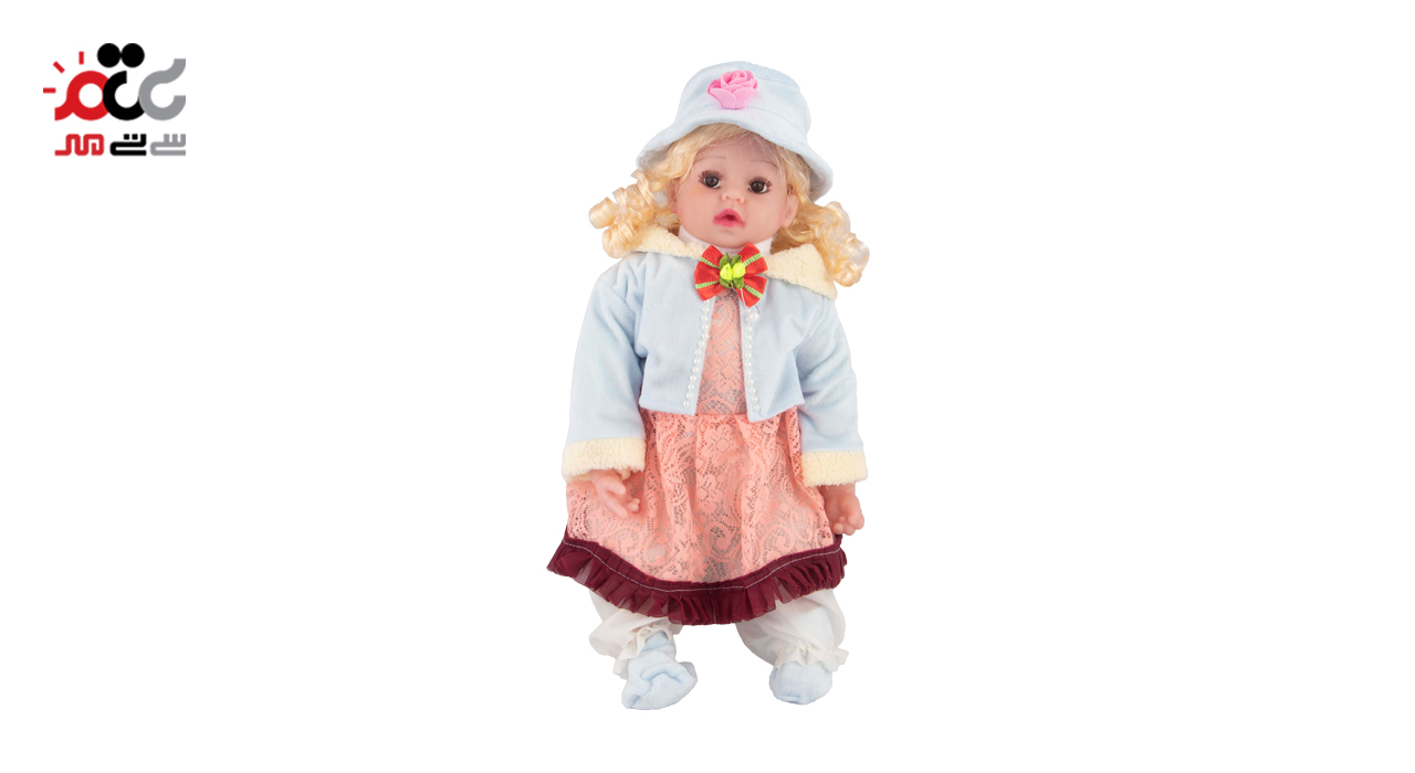 عروسک دخترانه موزیکال سایز 20 کد 5555