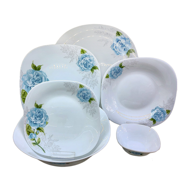 سرویس غذاخوری  آرکوپال 26 پارچه مورانو مدل مهکامه فیروزه 