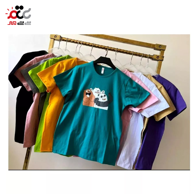 تیشرت زنانه نخ پنبه کد 109