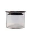 بانکه استوانه ای درب استیل مدل کلاسیک کد 4