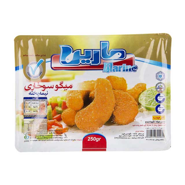 میگو سوخاری مارین 250 گرمی