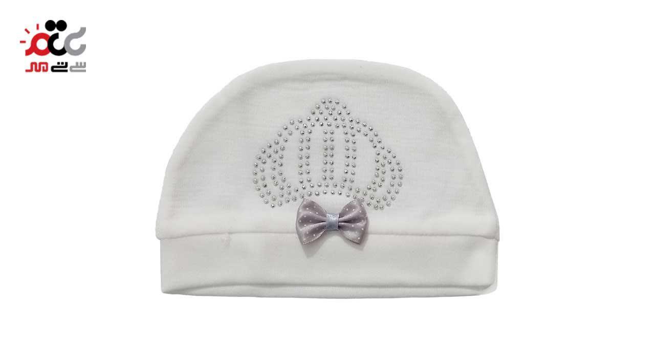 ست لباس نوزادی 7 تکه بیمارستانی میلاد طرح تاج