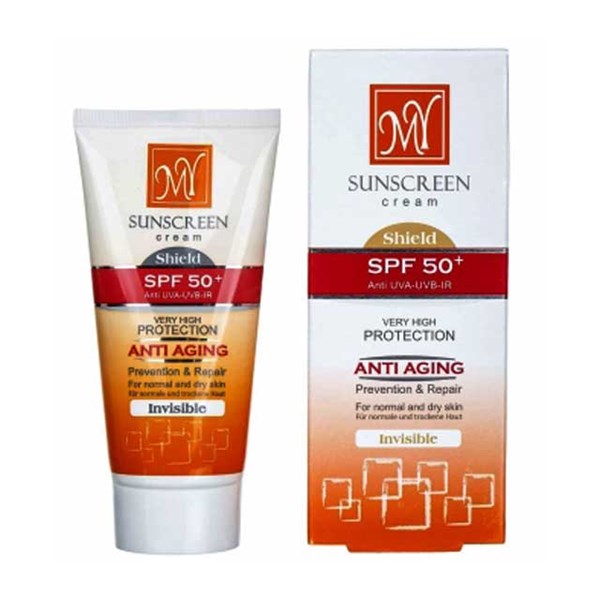 کرم ضد آفتاب و ضد چروک مای مدل Anti Aging با SPF 50 مای 50 گرمی
