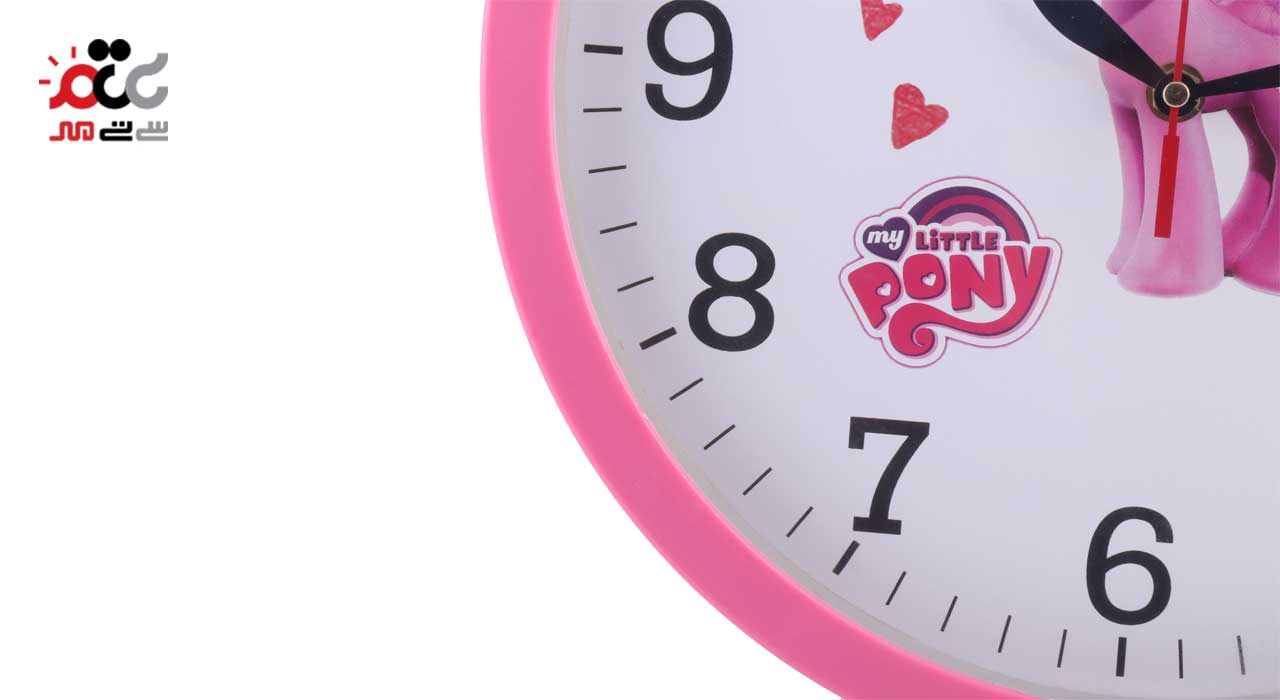 ساعت دیواری کودک فانتزی مدل Pony کد 975