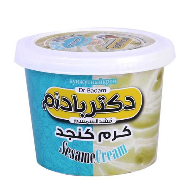 کرم کنجد ساده دکتر بادام  220 گرمی