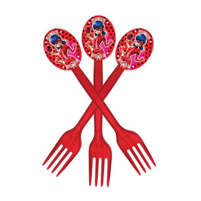 تم تولد چنگال فانتزی مدل دختر کفشدوزکی 12 عددی