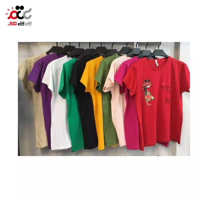 تیشرت زنانه نخ پنبه کد 112