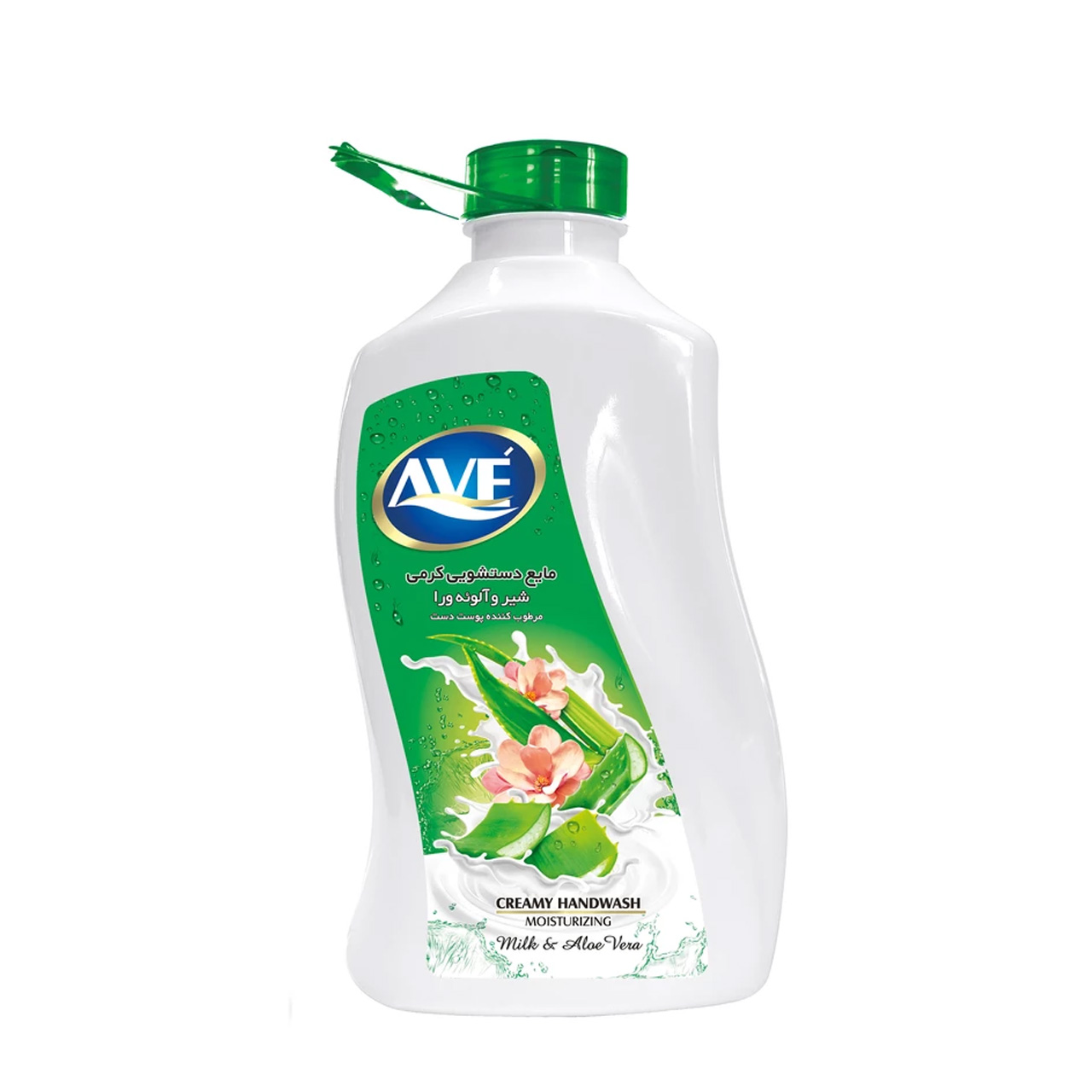 مایع دستشویی کرمی اوه مدل Aloevera 