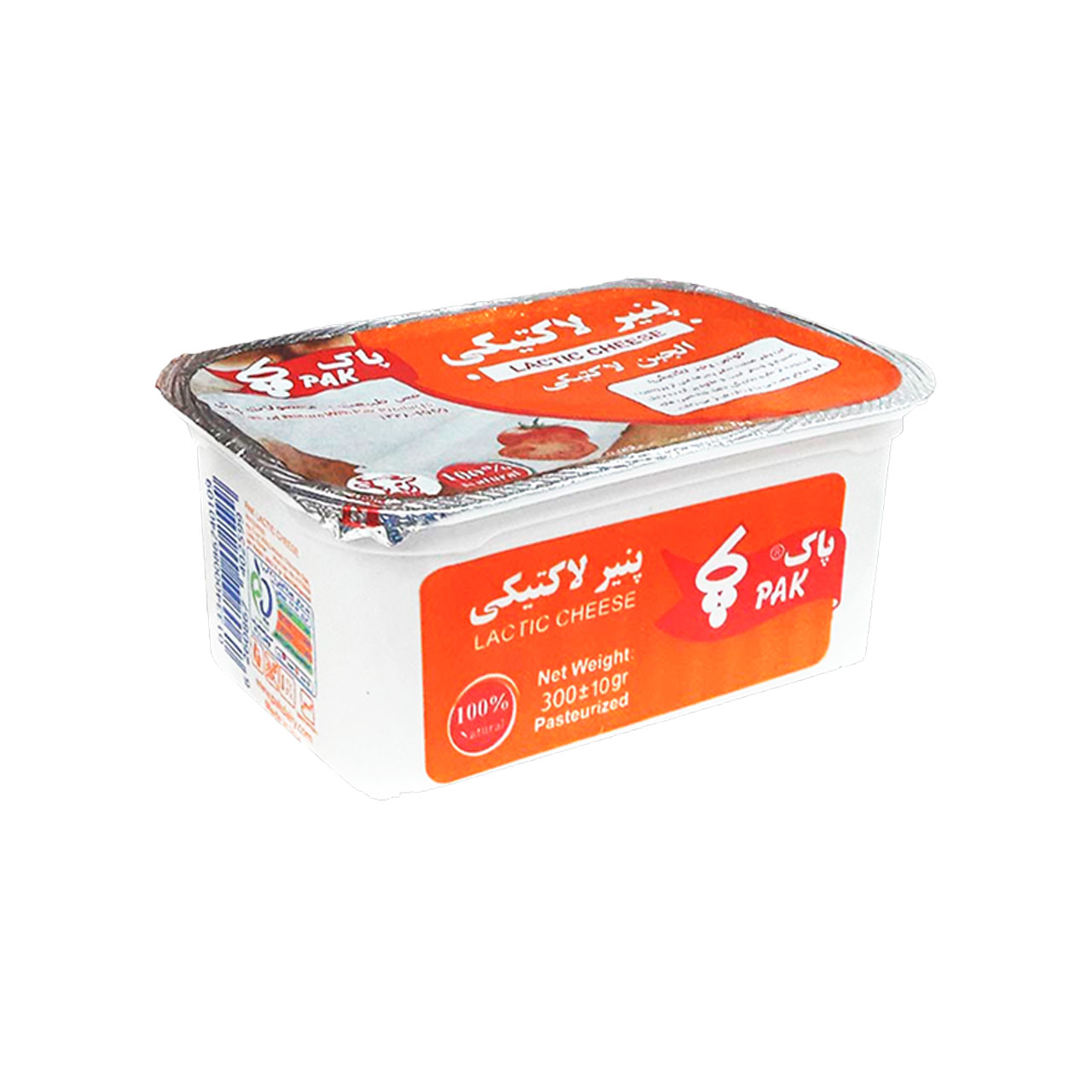 پنیر لاکتیکی پاک 300 گرمی 